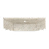 36-in x 36-in Solid Surface Shower Dome in Silver Mocha