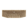 36-in x 36-in Solid Surface Shower Dome in Sand Mountain