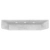 63.5-in x 37.75-in Solid Surface Shower Dome in White Carrara