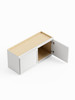 36-in x 12-in x 15-in Ready To Assemble Slim Shaker Wall Cabinet, White