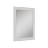24-in x 34-in Shaker Framed Vanity Mirror, White