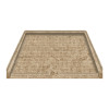 39.5-in x 37.75-in Solid Surface Barrier-Free Right-Hand Shower Base in Sand Mountain
