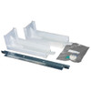22.375-in W x 26-in D x 14-in H Wall-Mounted Laundry Tub, in Grey
