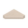 15-in x 15-in x 3-in Solid Surface Neo-Angle Corner Shower Seat, Cashew