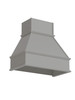 Transolid Wood Kitchen Range Hood, 38-in W x 22-in D x 33.5-in H, Light Grey, WH3619-ASM-LG