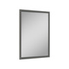 24-in x 34-in Slim Shaker Framed Vanity Mirror, Smokey Grey