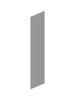 24-in x 96-in Finished Shelf Board, Light Grey
