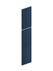 24-in x 91-in Slim Shaker Tall Decorative End Panel, Navy Blue