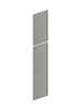 24-in x 79-in Slim Shaker Tall Decorative End Panel, Light Grey