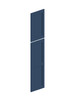 24-in x 79-in Shaker Tall Decorative End Panel, Navy Blue