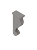 3-in x 6-in x 13-in Traditional Corbel, Light Grey