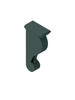 3-in x 6-in x 13-in Traditional Corbel, Green