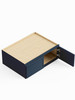 30-in x 24-in x 18-in Ready To Assemble Slim Shaker Refrigerator Wall Cabinet, Navy Blue