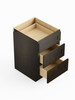 18-in x 24-in x 35-in Ready To Assemble Shaker Three Drawer Base Cabinet, Smokey Grey