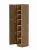 18-in x 21-in x 84-in Ready to Assemble Shaker Vanity Linen Cabinet, Tan Wood, L188421-RTA-FR01-TW