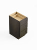 24-in x 21-in x 35-in Ready To Assemble Shaker Vanity Three Drawer Base Cabinet, Smokey Grey, 3VDB24-RTA-FR01-SG