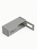 36 in. x 15 in. Ready to Assemble Wall Cabinet with Remington Frame Clear Glass Door, Light Grey