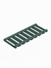 30-in x 12-in x 2-in Stem Glass Holder Wall Cabinet, Green