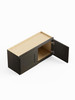 24-in x 12-in x 18-in Ready To Assemble Shaker Wall Cabinet, Smokey Grey