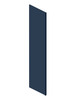 24-in x 84-in Refrigerator Return Panel, Navy Blue