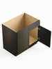 33-in x 24-in x 35-in Ready To Assemble Slim Shaker Double Door Double Drawer Front Sink Base Cabinet, Smokey Grey
