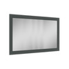 54-in x 34-in Shaker Framed Vanity Mirror, Green