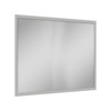 42-in x 34-in Slim Shaker Framed Vanity Mirror, Light Grey