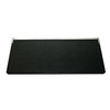 Preston flip-up fold-down ADA compliant padded shower seat in black and brushed stainless, 34 in. W x 15 in. D, by Transolid, PPS1534UP-09BS