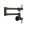 Maris Lario Single Hole Wall Mounted Pot Filler in Matte Black