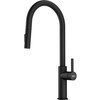 Maris Lario 19-In Single Handle Pull-Down Dual-Spray Kitchen Faucet in Matte Black