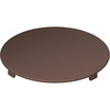 Round Colorline Drain Cover in Mocha