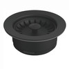 Colorline Replacement Waste Disposer Flange For Kitchen Sink in Matte Black