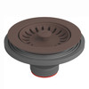 Colorline Sink Strainer Assembly - Mocha in Mocha