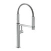 Pescara 18-Inch Single Handle Semi-Pro Kitchen Faucet in Polished Chrome