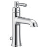 Ember Chrome one-handle low arc bathroom faucet