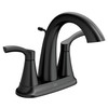 Ash Chrome two-handle high arc bathroom faucet