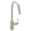 Aluma Spot resist stainless one-handle high arc pulldown kitchen faucet