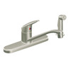 Cornerstone Chrome One-Handle Kitchen Faucet