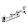 Cornerstone Chrome Two-Handle Kitchen Faucet