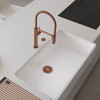 Franke Pescara 2.0 18.3-Inch Single Handle Semi-Pro Spray Faucet In Copper