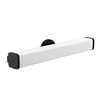 Iver Matte black one globe bath light