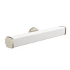 Iver Brushed nickel one globe bath light