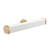Iver Bronzed gold one globe bath light