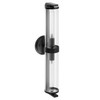 Cambium Matte black one globe bath light