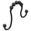 Moen Matte black Shower Curtain Rings