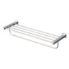 Toto(R) L Series Square Towel Shelf With Hanging Bar, Polished Chrome