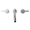 Toto(R) Lb Series Two Handle Widespread 1.2 Gpm Bathroom Sink Faucet With Drain Assembly, Polished Chrome
