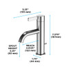 Toto(R) Gf Series 1.2 Gpm Single Handle Bathroom Sink Faucet With Comfort Glide Technology And Drain Assembly, Polished Chrome