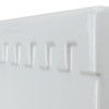 30-in x 20-in x 10-in Super Single Bowl with Reversible (English/Plain) Front, Farmhouse Fireclay Kitchen Sink, Undermount Installation, in White with Grid, Strainer, Installation Kit
