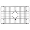 30-in x 20-in x 10-in Super Single Bowl with Reversible (English/Plain) Front, Farmhouse Fireclay Kitchen Sink, Undermount Installation, in White with Grid, Strainer, Installation Kit